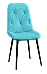 Стул DC-2103 (каркас черный тк.тиффани/ Velvet HLR-58) Стул DC-2103 (каркас черный тк.тиффани/ Velvet HLR-58)